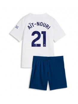 Manchester City Rayan Ait-Nouri #21 Replika Tredje Kläder Barn 2026-27 Kortärmad (+ byxor)